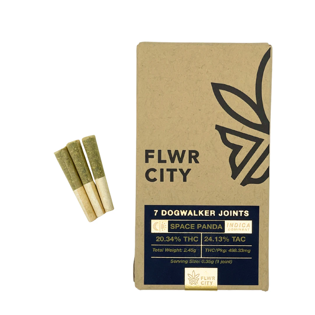 FLOWER CITY - Flwr City - Space Panda - 20.34% THC - 7pk Dog Walker .35g - Pre-Roll Main Image