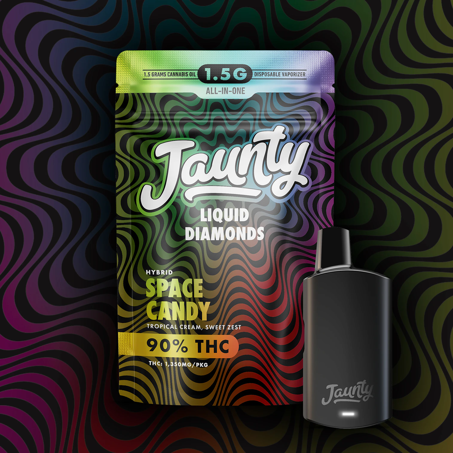 Jaunty - Jaunty - Space Candy - AIO Vape - 1.5g Main Image