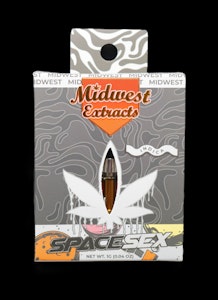 MIDWEST EXTRACTS - Midwest Extracts Space Sex 1G Cart
