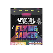 Space Gem - Sweet Pink Lemonade Flying Saucer 100mg - Cut to Dose
