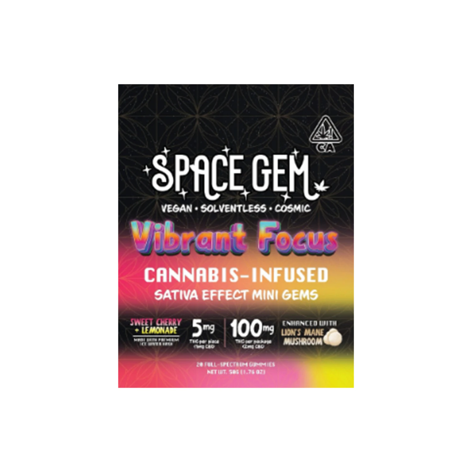Space Gem - Space Gem - Sativa Effect Mini Gems 100mg - 20 pack - 5 mg each Main Image