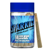 Hindu Kush (I) | 1g 14pk Indoor Prerolls | Sparkiez
