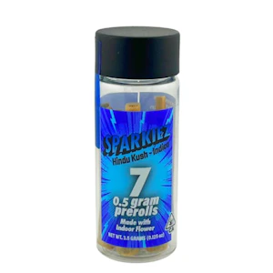 Sparkiez - Sparkiez - 0.5g Pre Roll 7 pack (Hindu Kush-Indica)