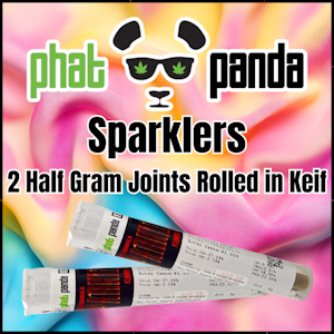 Phat Panda - Sparklers | Berry Gelato | Infused Pre-roll | DOH | 2 x .5g
