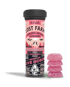 LOST FARM - Lost Farm Sparkling Strawberry Rosin Gummies 100mg
