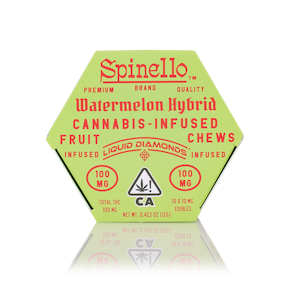 Spinello | Liquid Diamond Gummies | Watermelon | 100mg