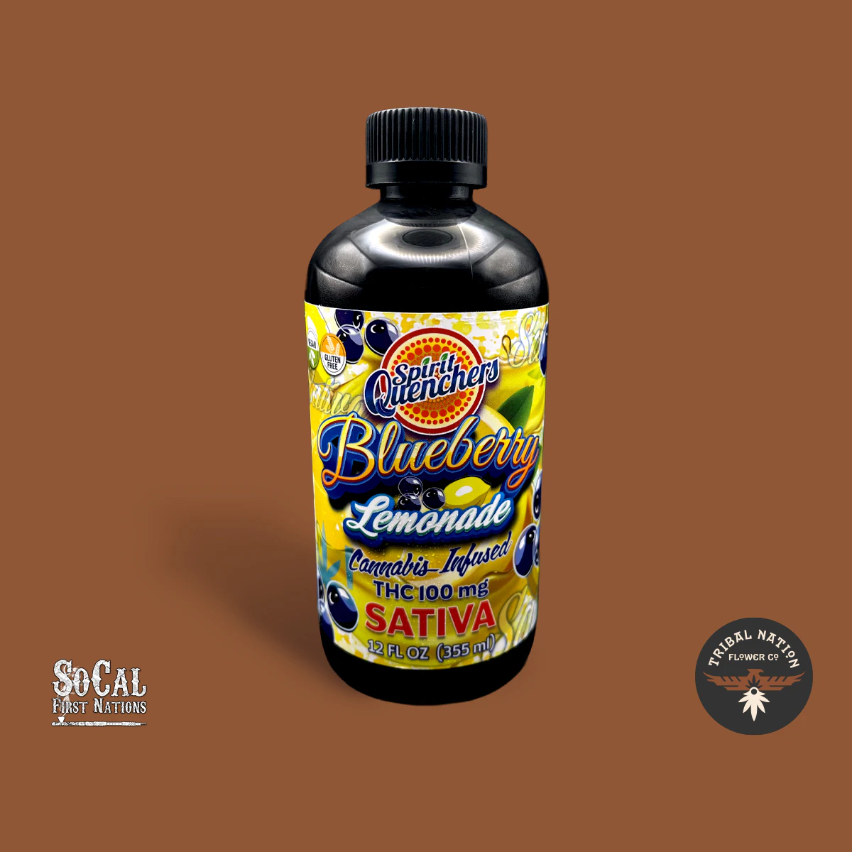 Socal First Nations - Spirit Quenchers 100mg Lemonade- Blueberry Main Image