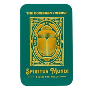 THE BOHEMIAN CHEMIST - The Bohemian Chemist - Spiritus Mundi - Durban Poison THCV - Preroll Pack - 5pk - 2.5g