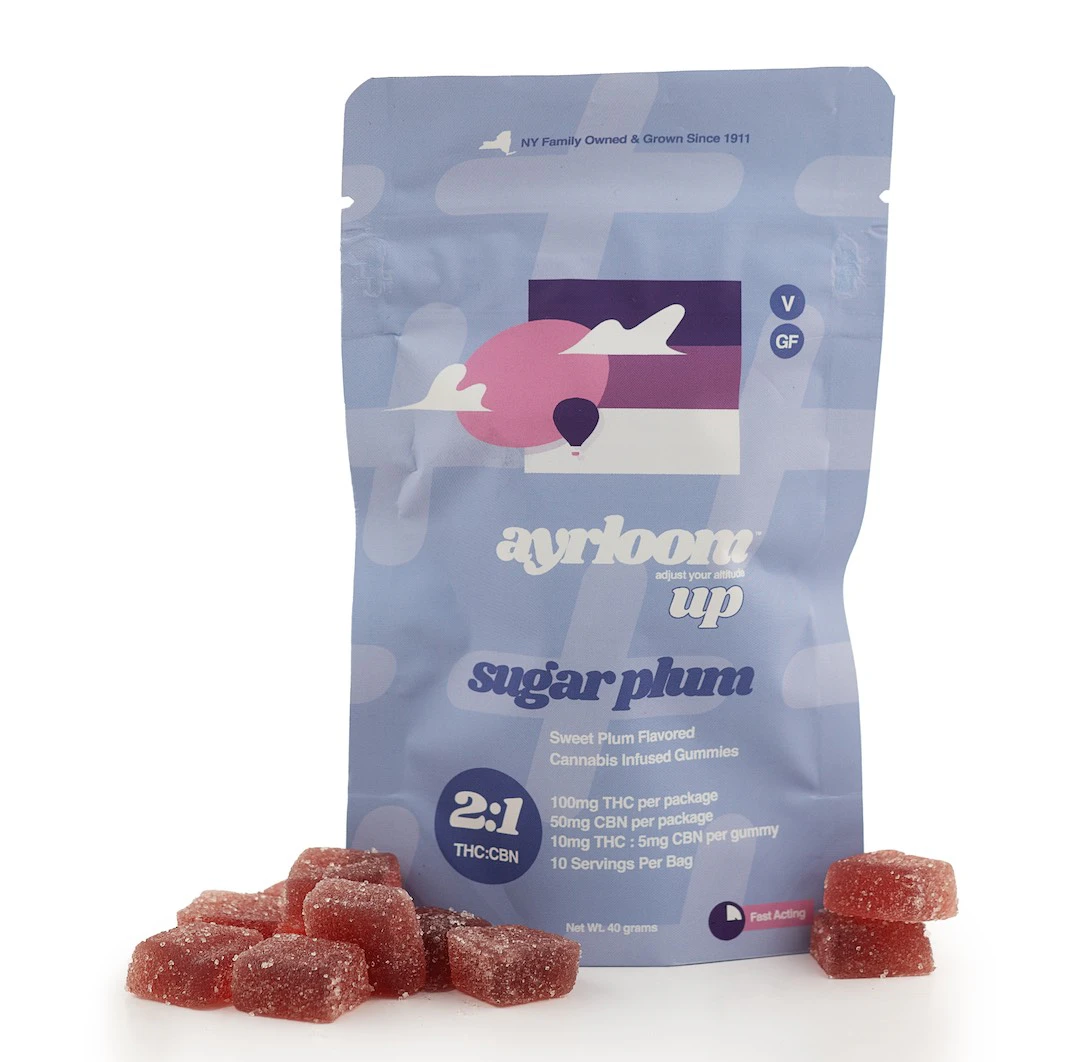 ayrloom - Ayrloom UP | Edible | Sugar Plum 2:1 | 10-pack | 100mg Main Image