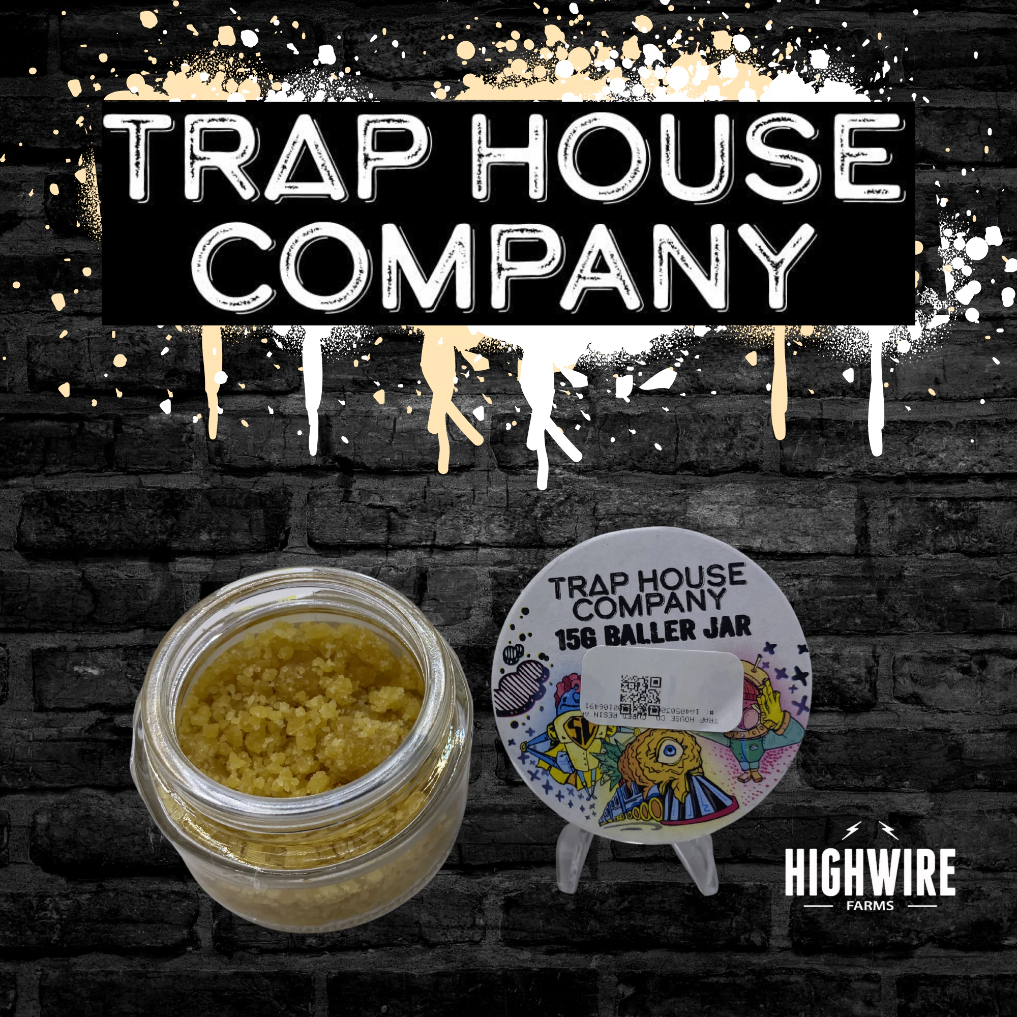 Trap House Company - Trap House Co. Cured Resin Aperol Spritz 15g Main Image