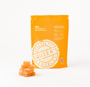 Squier's - Squier's | White Peach Apricot | 5mg Gummy | 5mg THCV | 20-Pack | 100mg Total | [S]