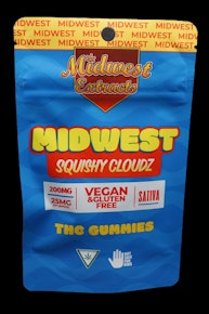 Midwest Extracts Squishy Cloudz 200mg Gummy 8pk EXP:03/28/27