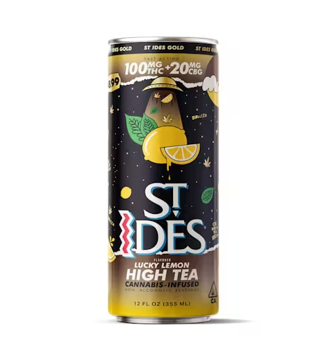 St. Ides | Lucky Lemon | 5:1 THC:CBG High Tea | 100mg - D