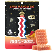 ST Ides - 100mg 5:1 THC:THCv Gummies - Chili Mango Go