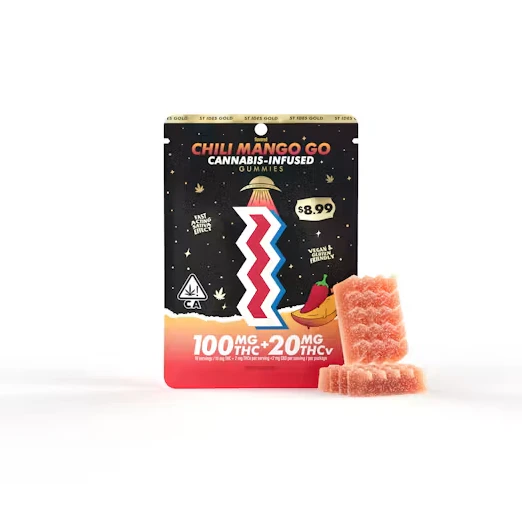 ST IDES - St Ides Go Gummy 100mg Chili Mango 5:1 THC:THCV Main Image