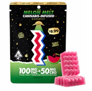 ST Ides - 100mg 2:1 THC:CBG Gummies - Melon Melt