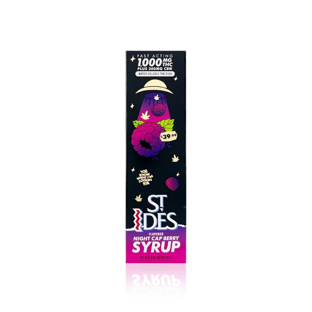ST IDES - St Ides Night Cap Berry 5:1 THC:CBN Syrup 1000mg Main Image