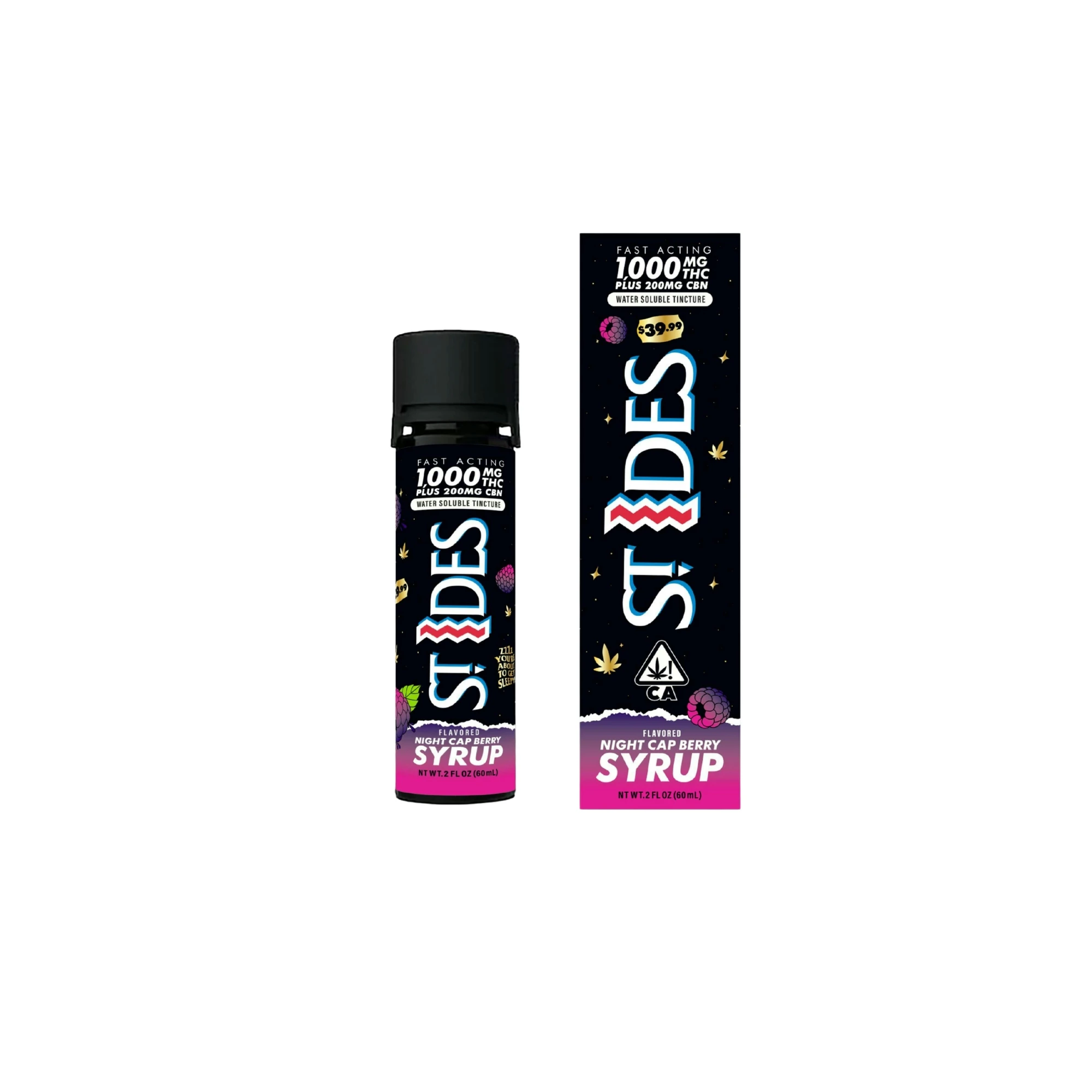 ST IDES - St Ides | Night Cap Berry CBN | Tincture | [1200mg] | Indica Main Image