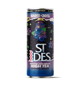 ST IDES - St. Ides | Nighttime Berry Hibiscus | 5:1 THC:CBN High Tea | 100mg