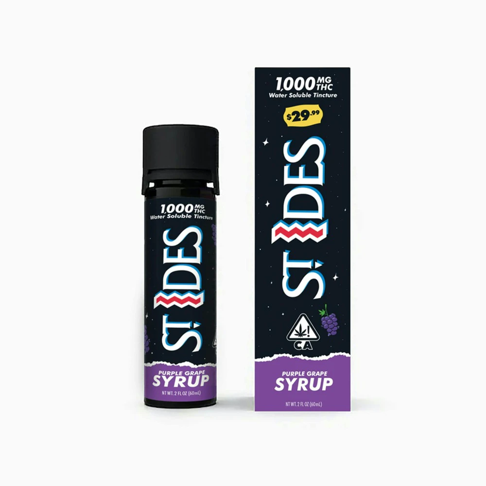 ST IDES - St Ides Purple Grape Syrup 1000mg Main Image