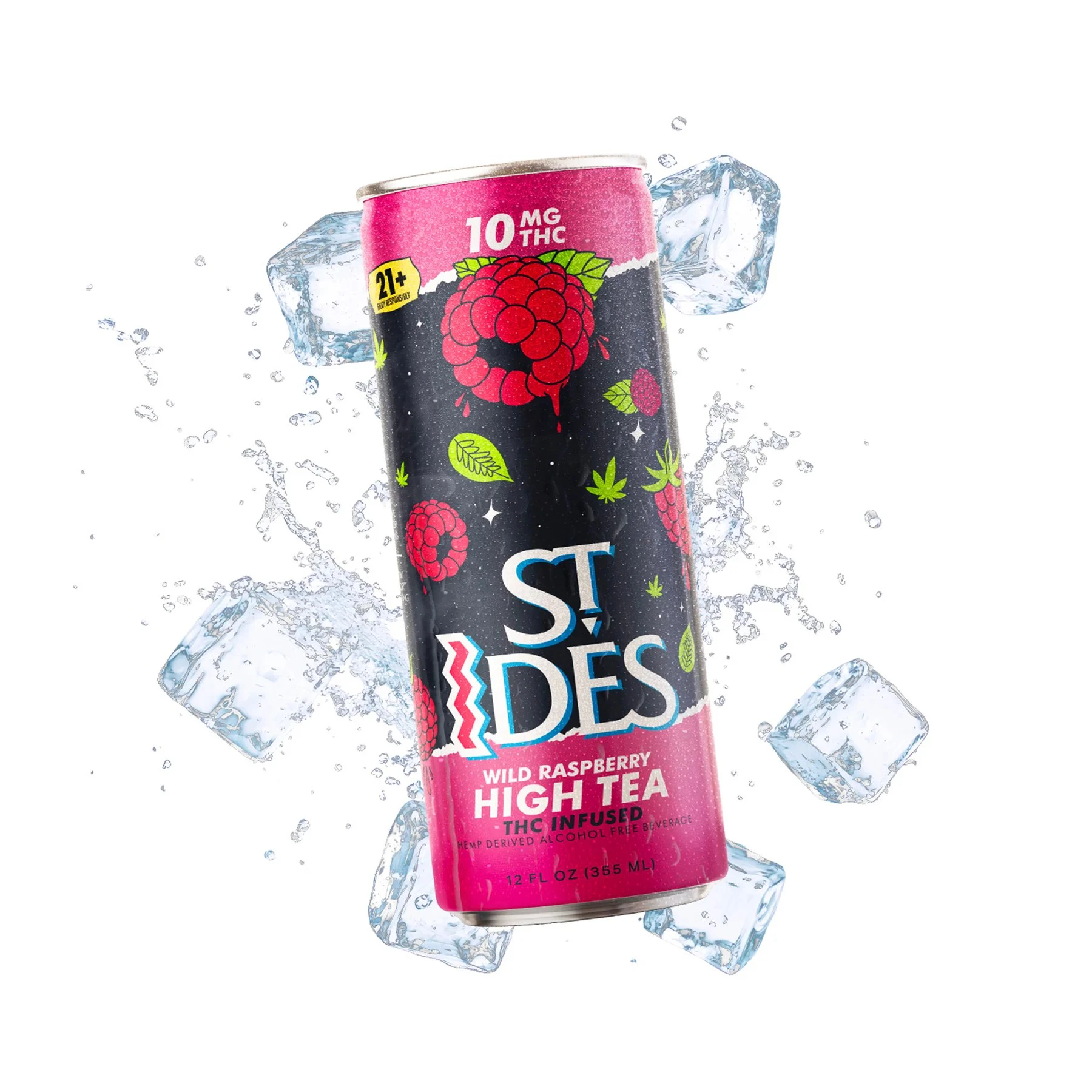 ST IDES - St Ides - 10 THC Wild Raspberry High Tea Main Image