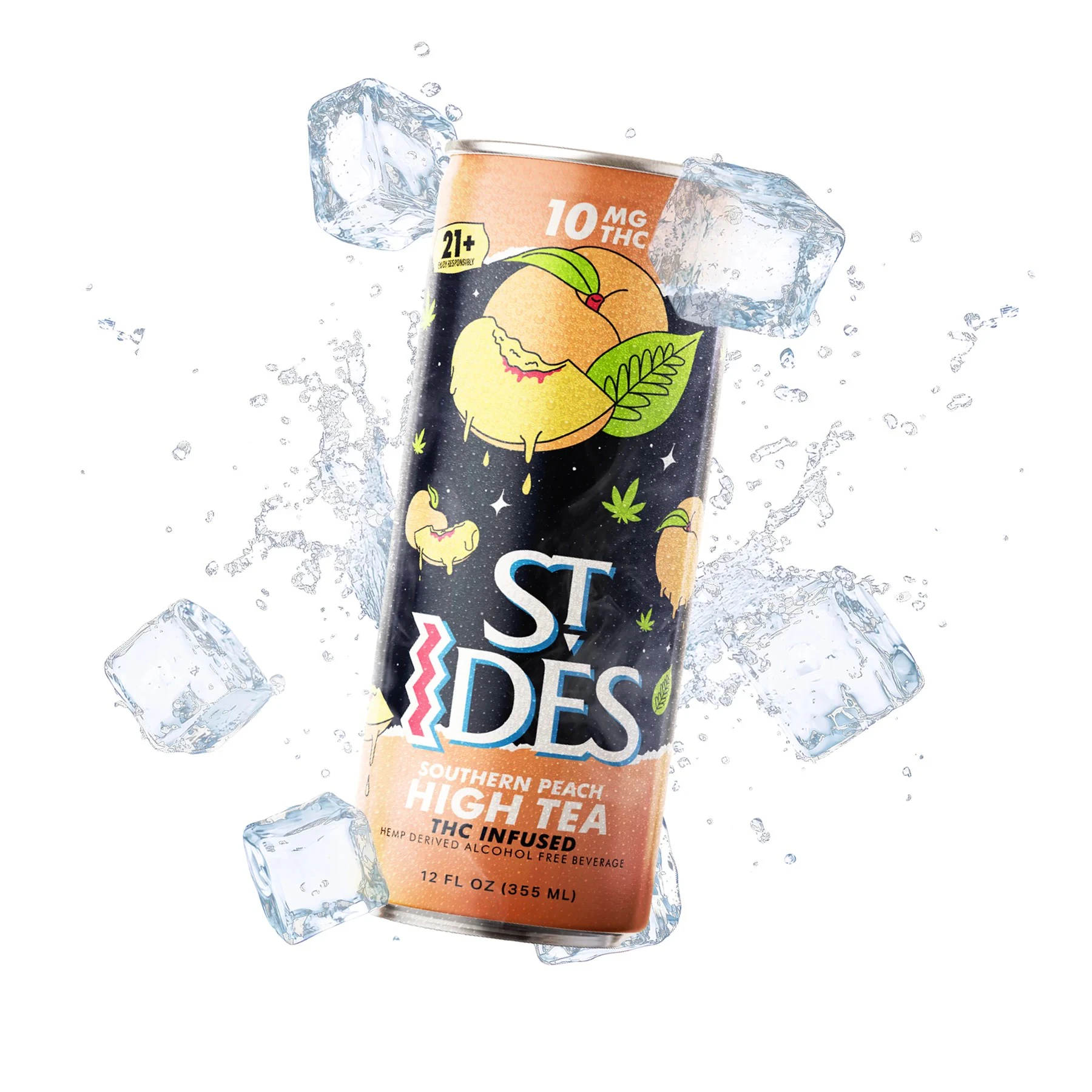 ST IDES - St Ides - 10 THC Southern Peach High Tea Main Image
