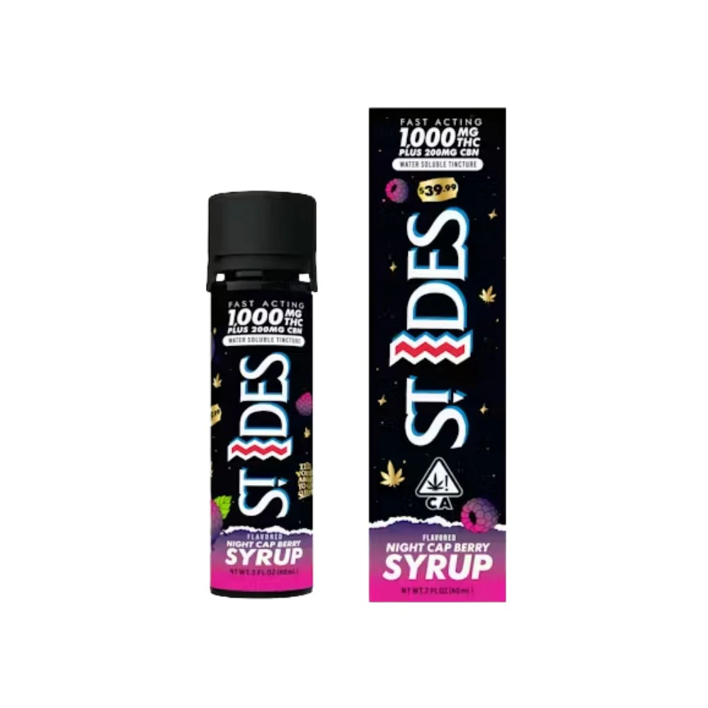 ST IDES - NIGHT CAP BERRY CBN TINCTURE 1000MG - ST IDES Main Image