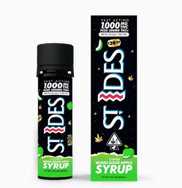 St. Ides Not Your Father's Pabst - St. Ides Syrup Tincture | Wired Sour Apple (1,000mg THC + 200mg THCV) Main Image