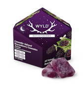 WYLD | Boysenberry | 1:1:1 THC:CBD:CBN 10pc Gummies 