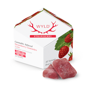 WYLD - Wyld | Strawberry | 200mg CBD 10pc Gummies 