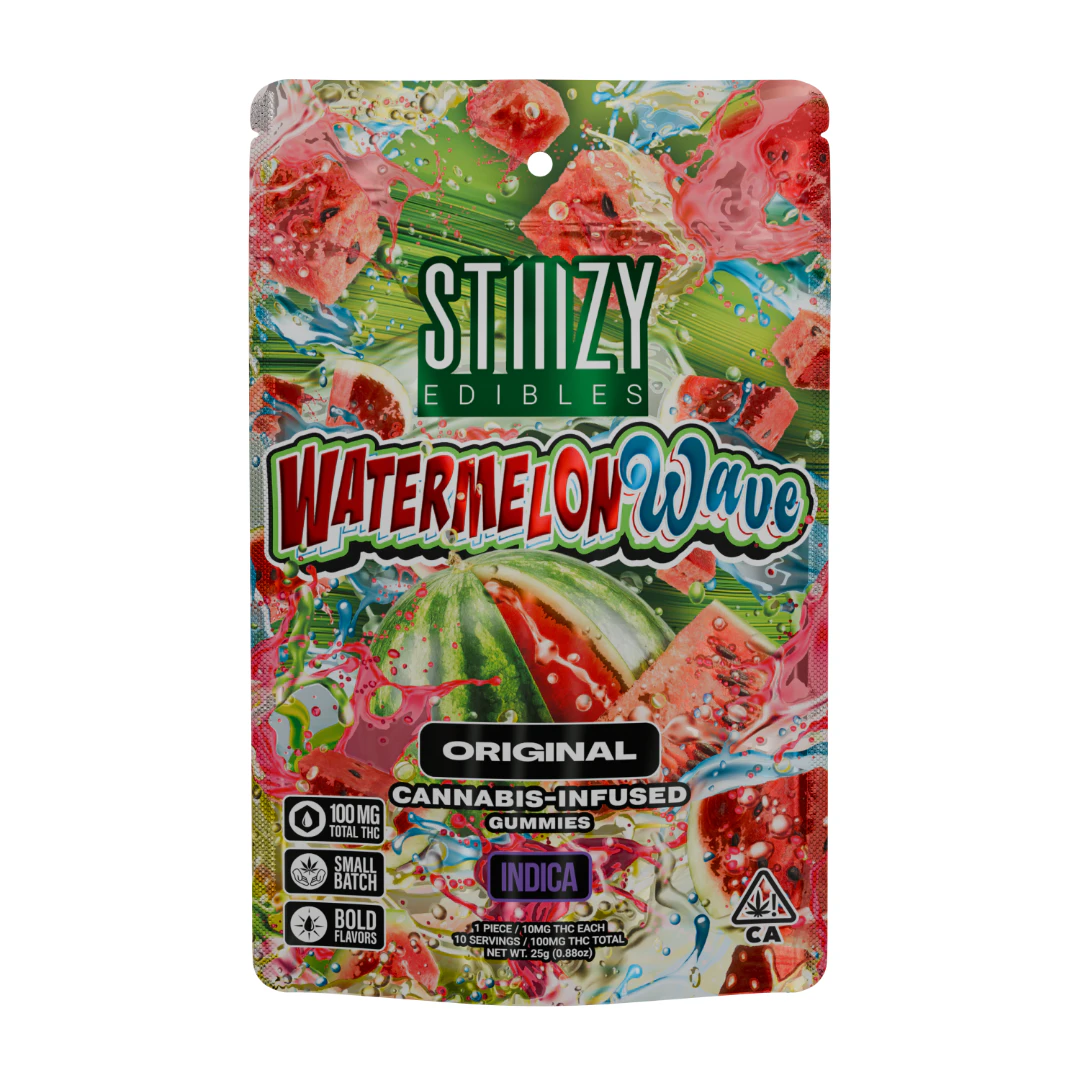 STIIIZY - Stiiizy - 100mg Gummies - Watermelon Wave Main Image