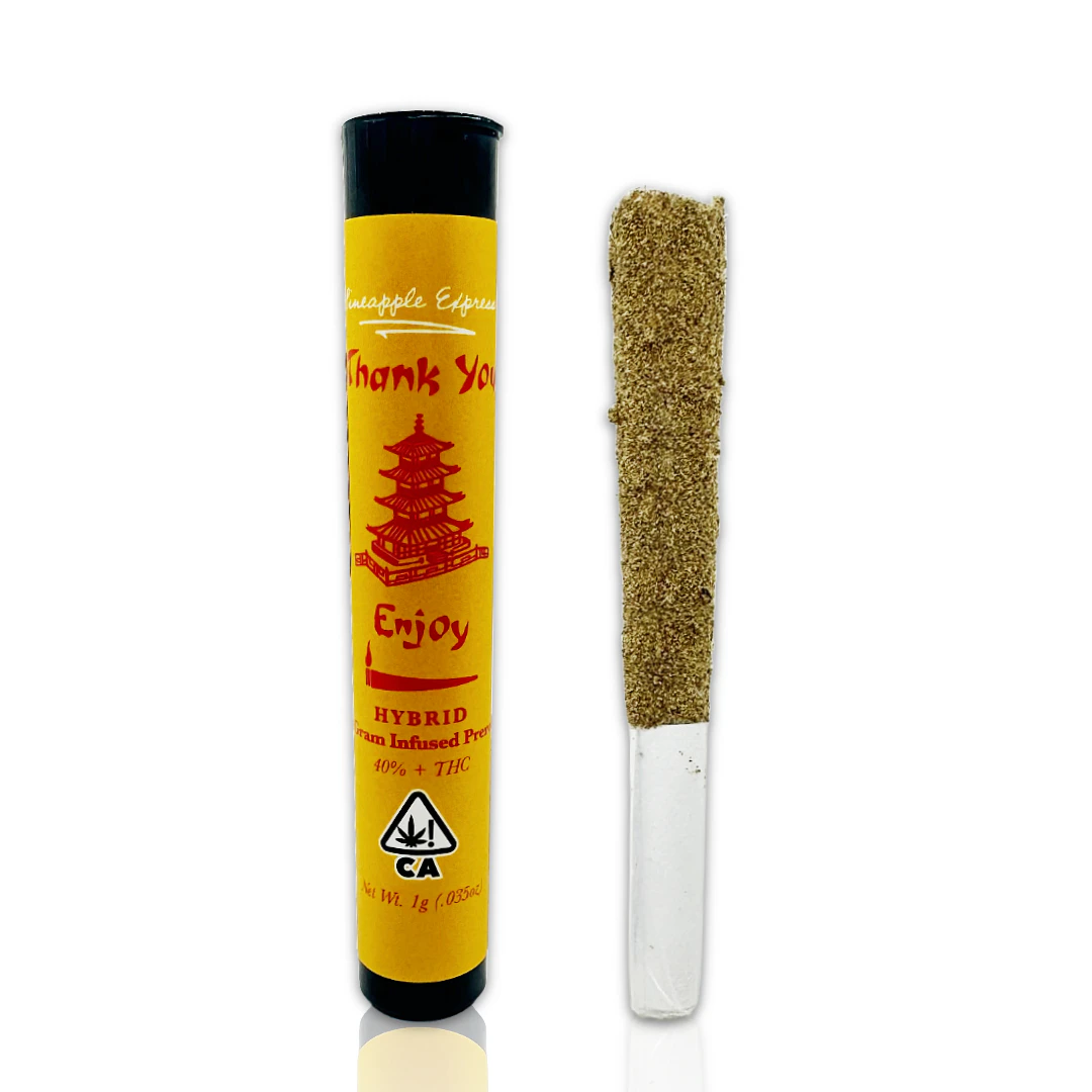 Thank You Enjoy - Thank You Enjoy - 1g Infused Preroll - Pineapple Express Main Image