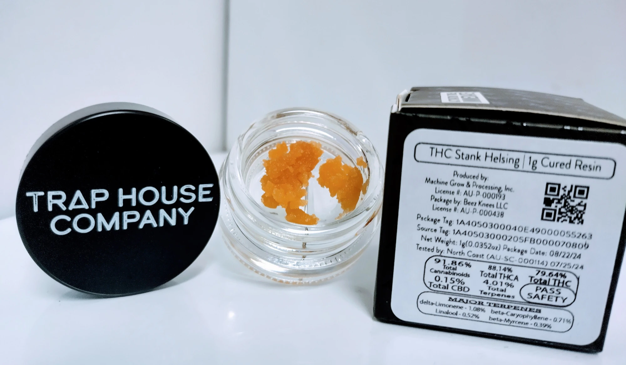 Trap House Company - THC Stank Helsing | 1g Cured Resin Main Image