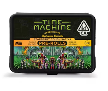 Time Machine - Time Machine .5g Starberry Cough Preroll 7pk
