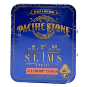 Pacific Stone - Slims Light - Starberry Cough - Preroll Pack - 20pk - 7.0g