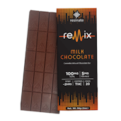 Remix Peanut Butter Cup Chocolate Bar - 100mg - Resinate