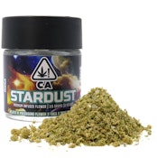 Stardust 3.5g THCa & Crumble Infused Pre Ground Jar Indica - Atoms