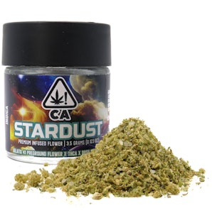 ATOMS - Stardust 3.5g THCa & Crumble Infused Pre Ground Jar - Atoms