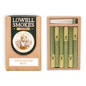 State of Mind | Lowell Smokes | Preroll | 6pk | 0.6g