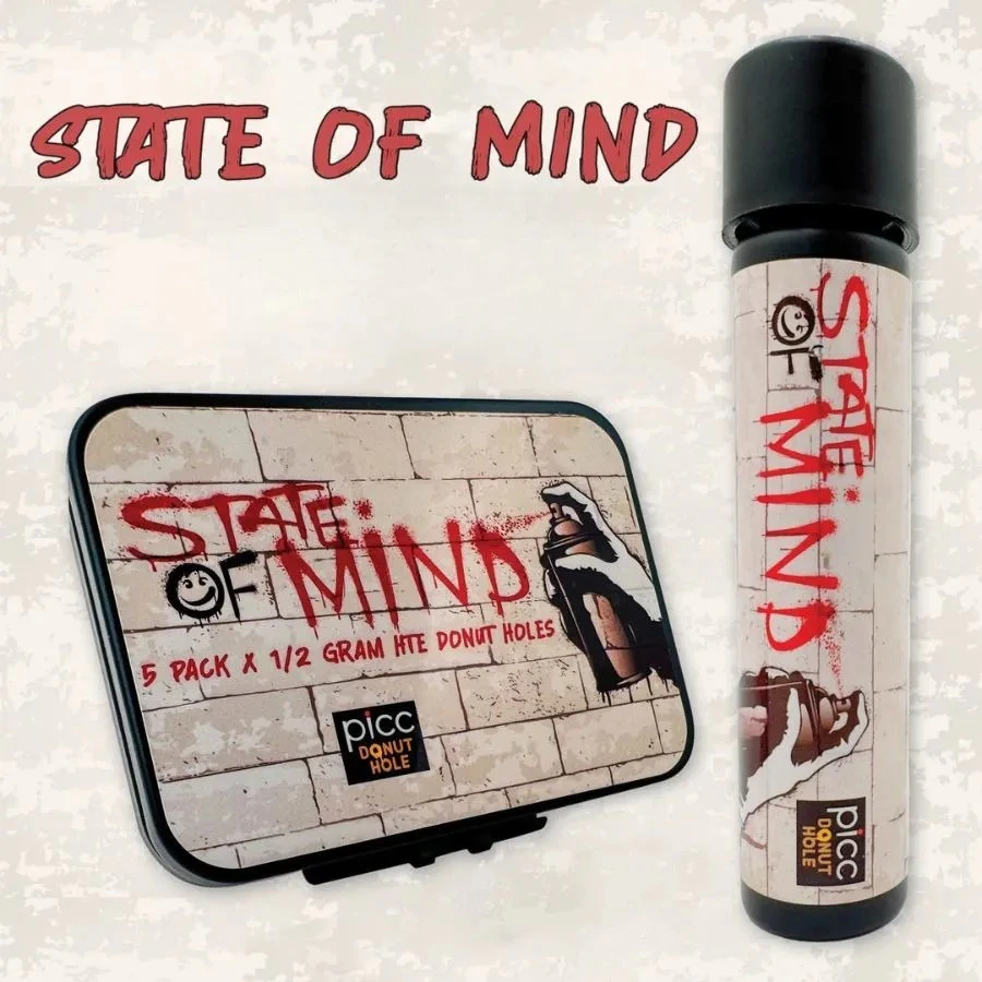 STATE OF MIND - State of Mind - Sunset Slush x Grease Monkey Live Resin - Infused Prerolls - 5 x 0.5g Main Image
