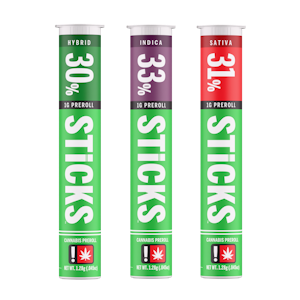 Sticks - Sticks Sour Lemons Single Pre-Roll 1g