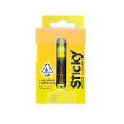 Sticky - 1g Live Resin Cartridge (Orange Elixer-Sativa)