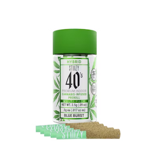 STIIIZY - Stiiizy - 5pk Infused Prerolls - Blue Burst