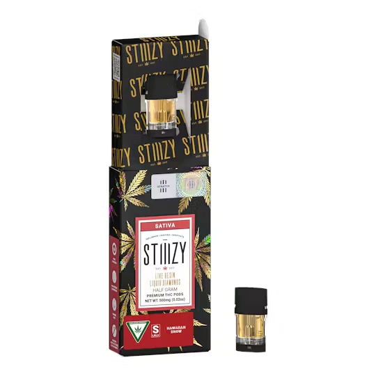 STIIIZY - Stiiizy - Cartridge - Liquid Diamonds - Hawaiian Snow - 0.5G Main Image