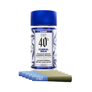 STIIIZY - Stiiizy - Cereal Milk 40's Mini Infused Preroll 5pk 2.5g