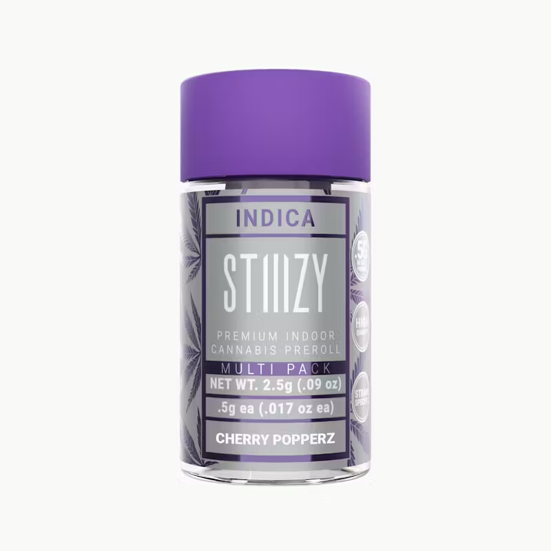Stiiizy - Cherry Popperz Mini Preroll 5pk 2.5g