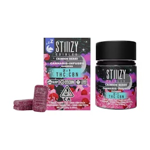 STIIIZY - Stiiizy - Edible - 2:1 THC:CBD Crimson Berry - 100MG