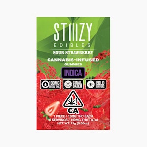 STIIIZY - Stiiizy - Edible - Nano - Sour Strawberry - 100MG