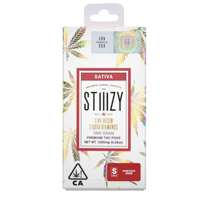 STIIIZY - Stiiizy - Hawaiian Snow Live Resin Liquid Diamonds Pod 1g