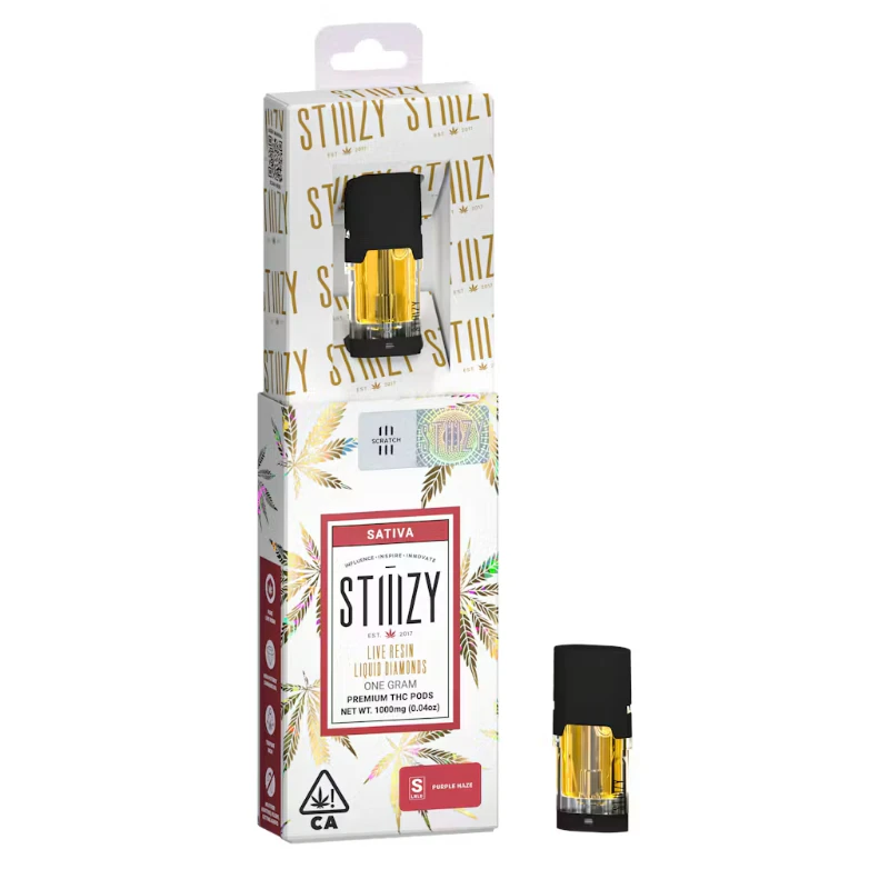 STIIIZY - Stiiizy Liquid Diamonds Pod 1g Purple Haze Main Image